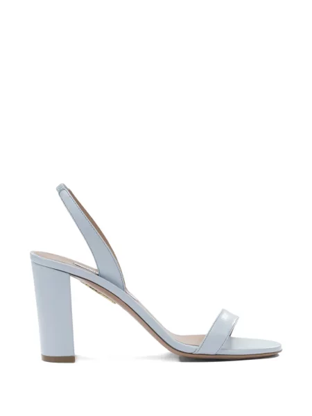 Sandale Aquazzura slingback albastru