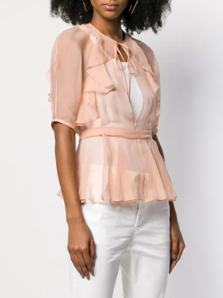 Bluză Dsquared2 cu imprimeu geometric