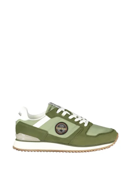 Sneakerși Napapijri cu autograf verde