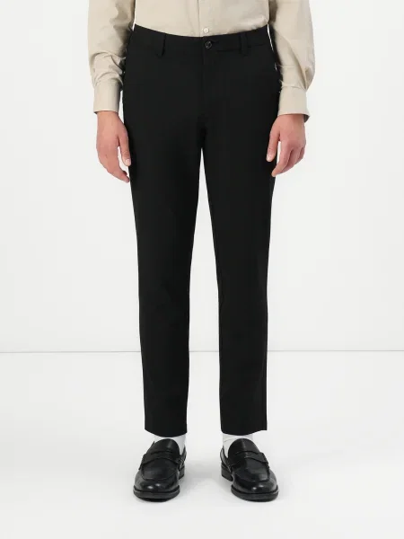 JACK & JONES Chino nohavice JPSTOLLIE CONNOR' čierna