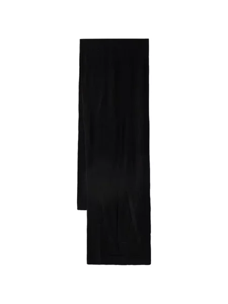 Fular Armani Exchange cu autograf negru