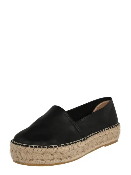 Espadrij l´originale Espadrilky Classic Cuir High' čierna