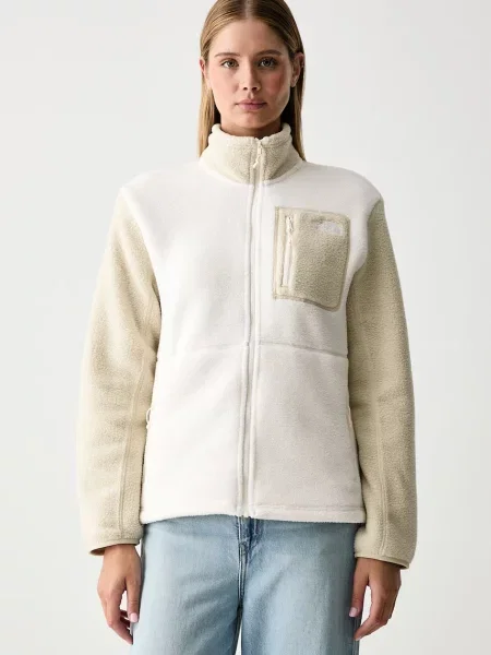 The North Face hanorac pentru femei din polar Yumiori bej