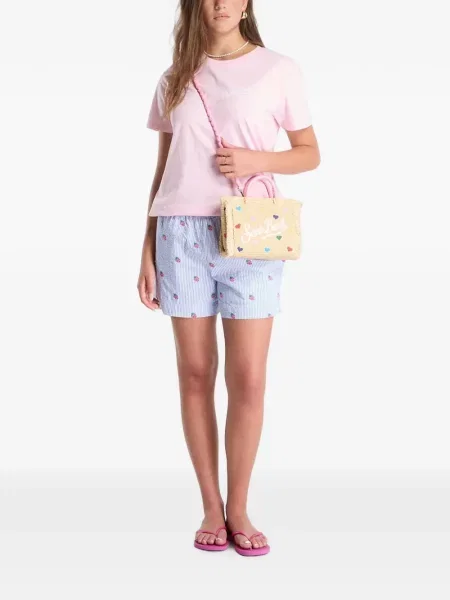 Pantaloni scurți Mc2 Saint Barth albastru