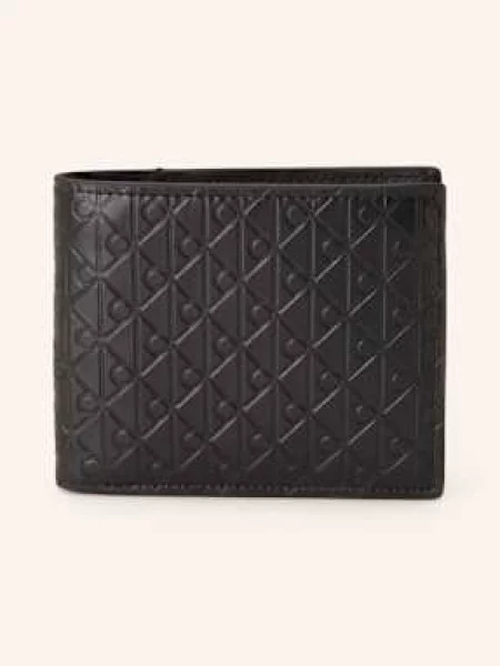 Calvin Klein portfel skórzany czarny