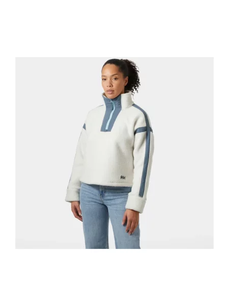 Bluza Helly Hansen Imperial Pile Zip snow beżowa
