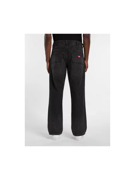 Blugi drepți Dickies business negru