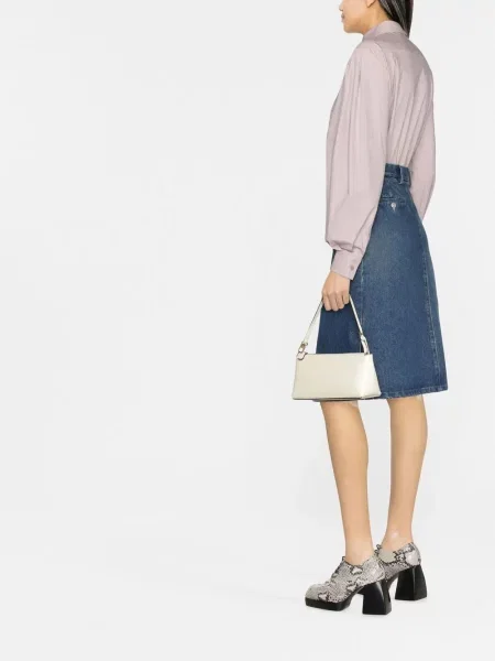 Cămașă Alberta Ferretti violet