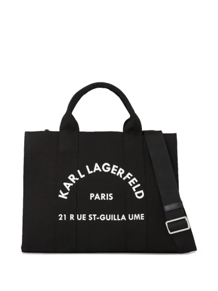 Geantă shopper Karl Lagerfeld negru