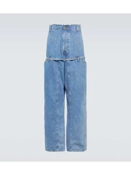 Široké džíny Jacquemus modré