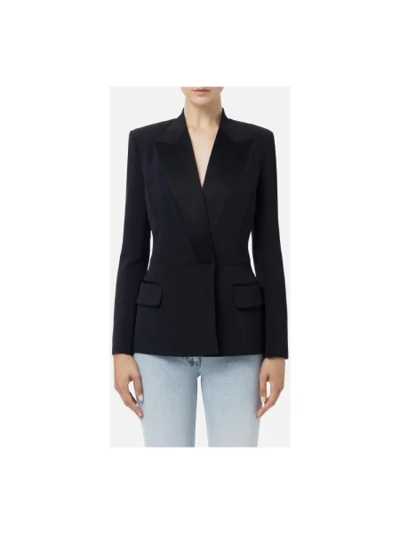 Geacă Elisabetta Franchi negru