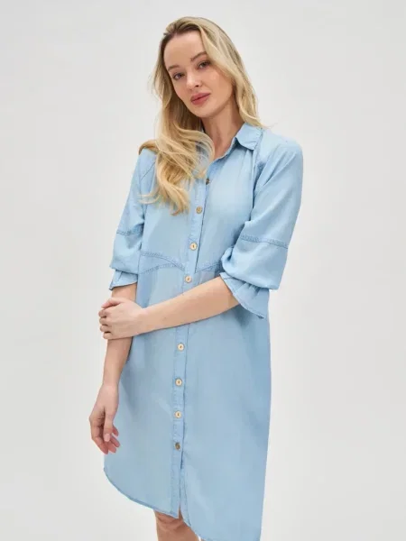 Sukienka Marisse niebieska