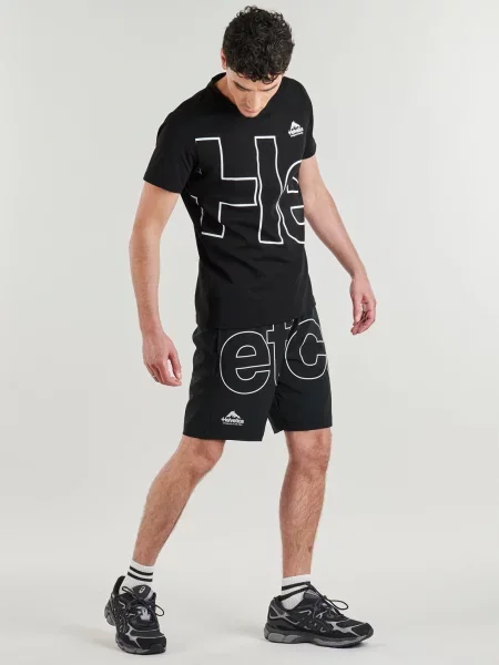 Rövidnadrág Helvetica fekete