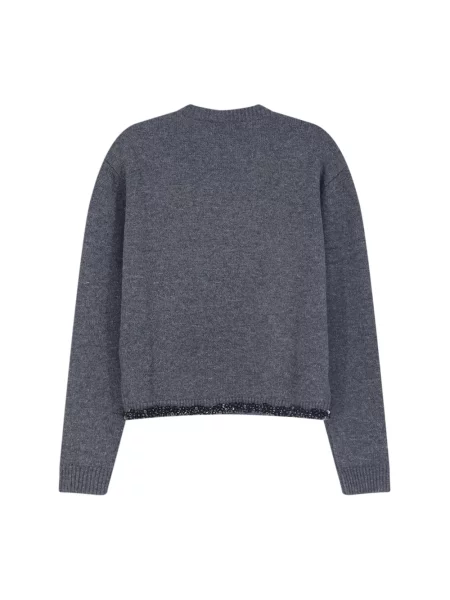 Sweter Semicouture szary