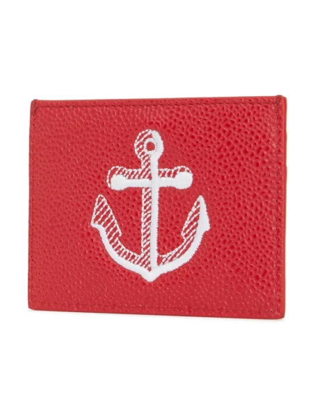 Portfel Thom Browne czerwony