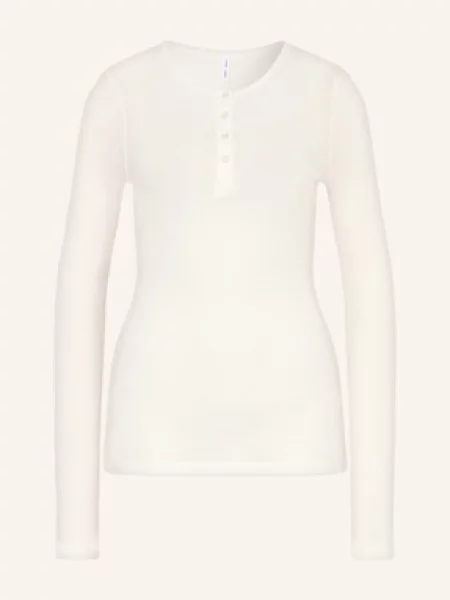 Samsøe Samsøe Koszulka Z Długim Rękawem Sadodo weiss