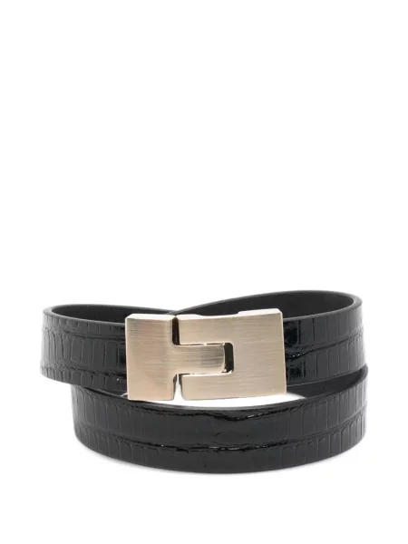 Brăţară Tom Ford din piele negru