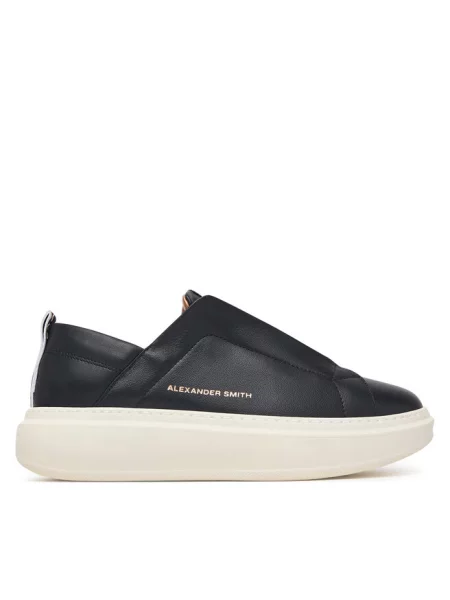 Sneakersy Alexander Smith czarne