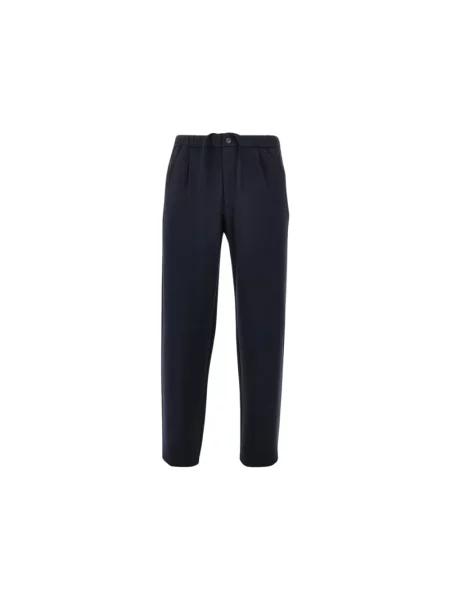 Spodnie dresowe Emporio Armani niebieskie