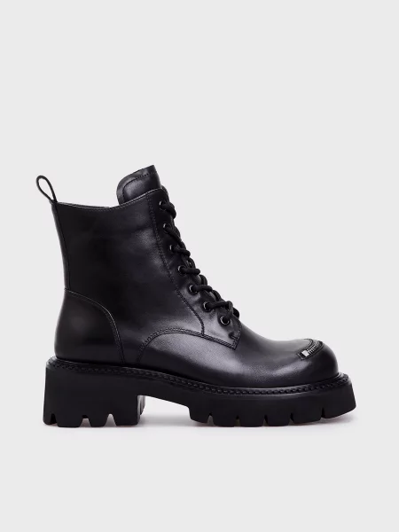 Кожаные ботинки Prpy черные
