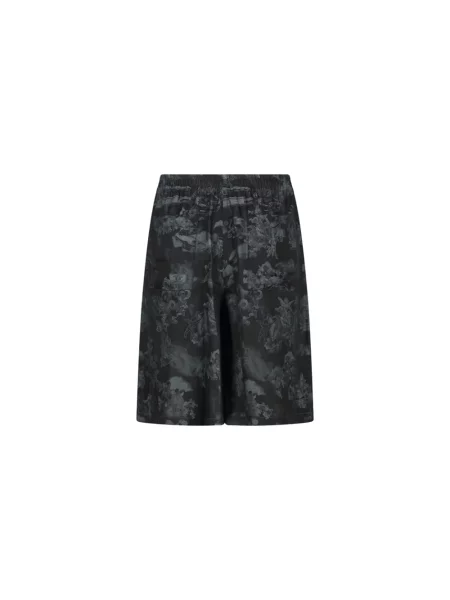 Szorty Off-white żakardowe białe