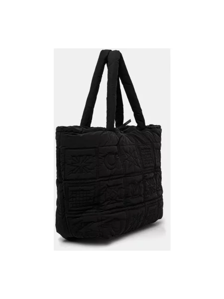 Nanushka torebka SOFT TOTE czarny