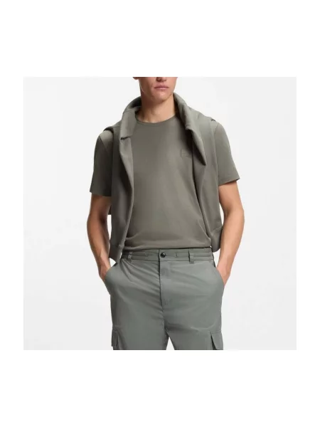 BOSS ORANGE Tricou tales | Relaxed fit verde