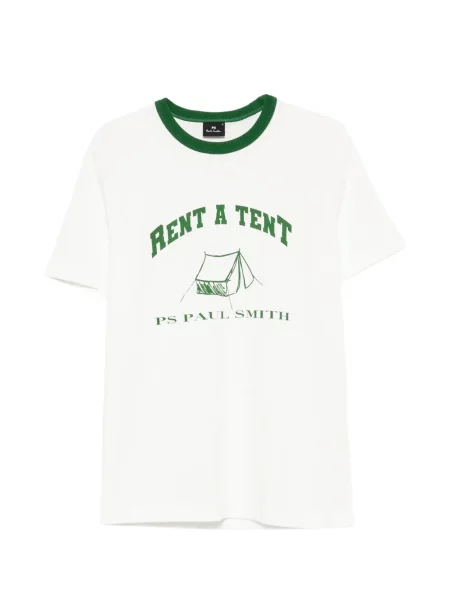 Tricou Ps Paul Smith cu imagine alb