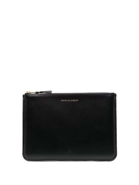 Portfel Comme Des Garçons Wallet skórzany czarny