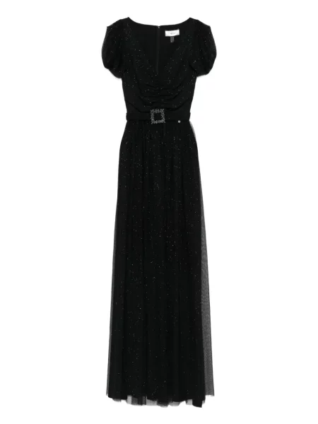 Rochie mini Nissa scurtă de costum negru