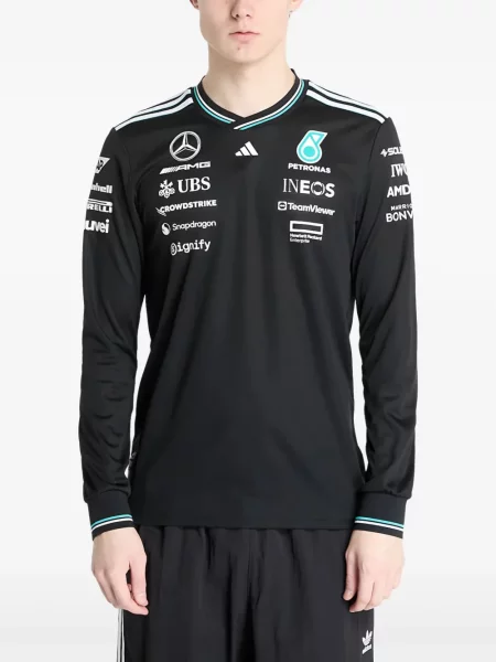 Домашни пантофи Adidas от джърси бяло