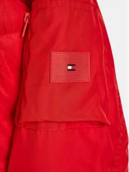 Bunda bomber Tommy Hilfiger červená