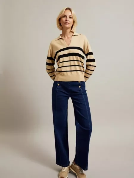 Blugi Moodo albastru