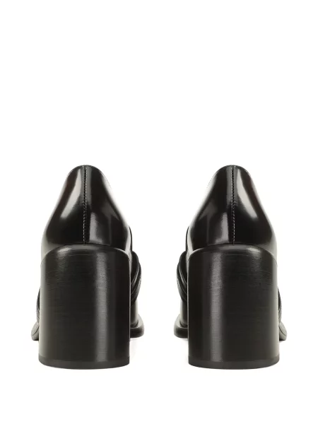 Pantofi loafer Sergio Rossi din piele negru
