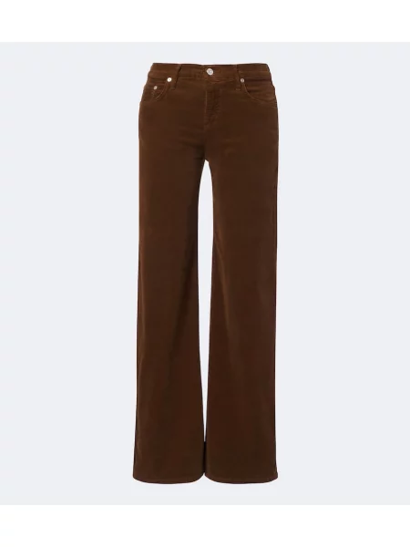 Pantaloni Citizens Of Humanity de catifea cord maro
