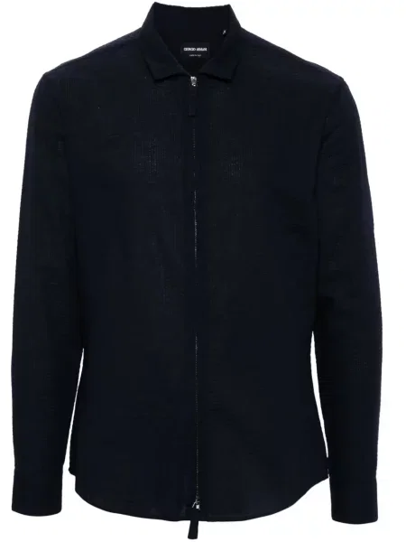 Риза Giorgio Armani синьо