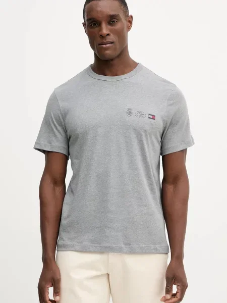 Tommy Hilfiger tričko šedé