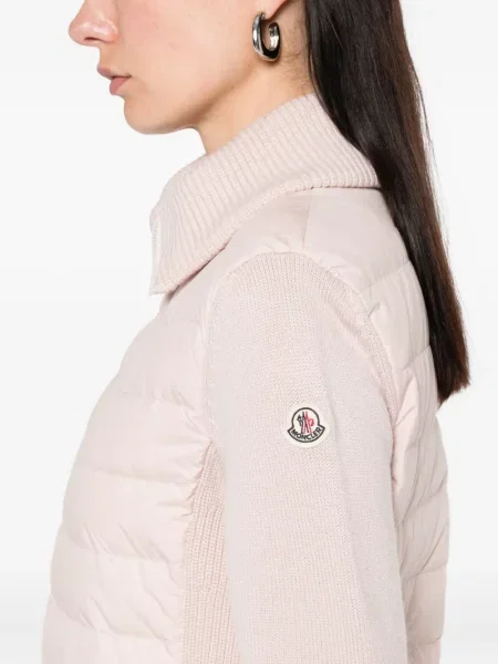 Matlasat cardigan Moncler roz