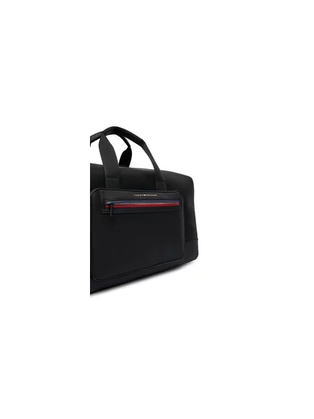 Torbica Tommy Hilfiger Th Foundation Duffle črna