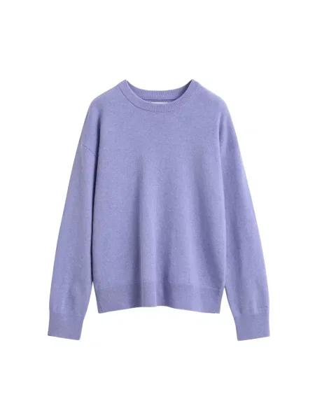 Sweter Gant wełniany fioletowy