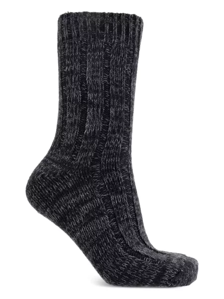 Kötött zokni Birkenstock fekete