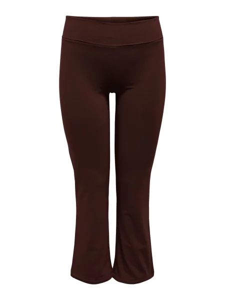 Only Play Curvy Pantaloni sport ONPFOLD ciocolatiu
