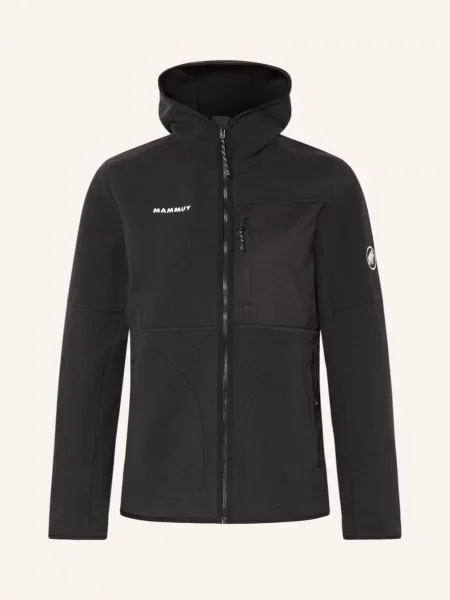 Mammut Kurtka Polarowa Tamaro Ml Hooded schwarz czarna