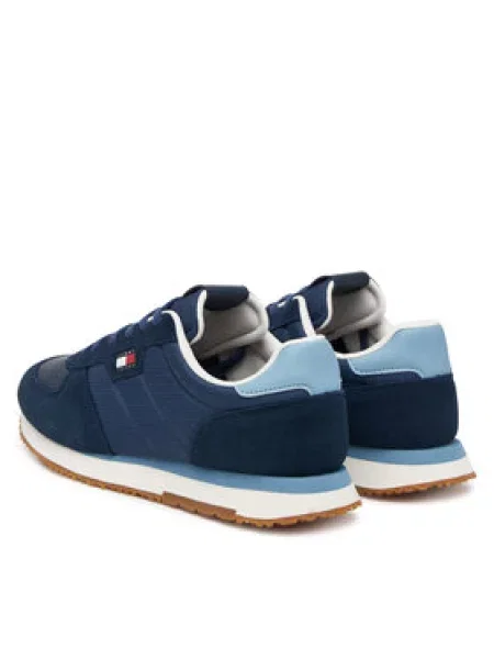 Tommy Jeans Superge Tj Runner Flag Mix Mornarsko modra