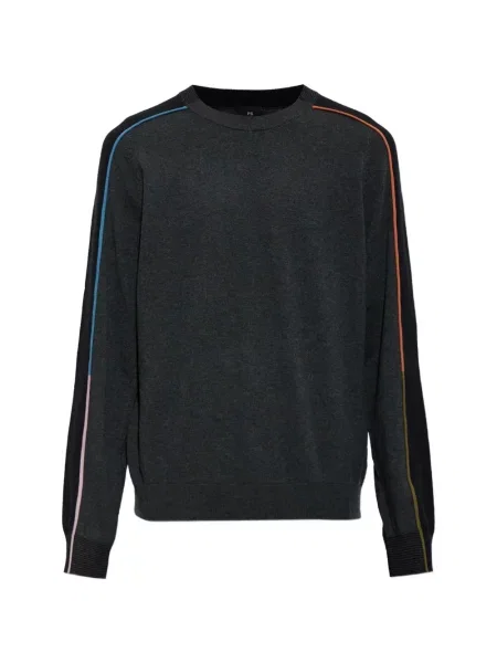 Pulover Ps Paul Smith cu decolteu rotund gri