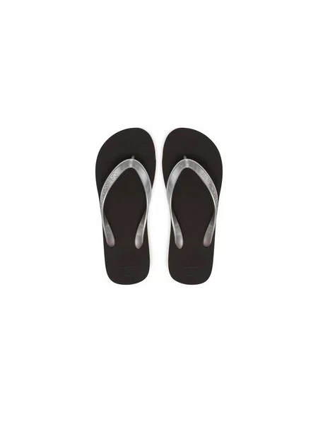 Žabky Calvin Klein Beach Sandal Monologo Tpu black/silver černé