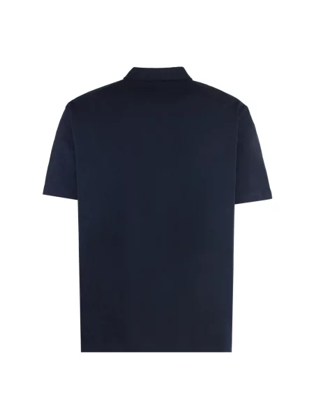 Koszulka polo Bottega Veneta niebieska
