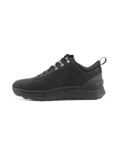 Sneakersy Geox skórzane czarne