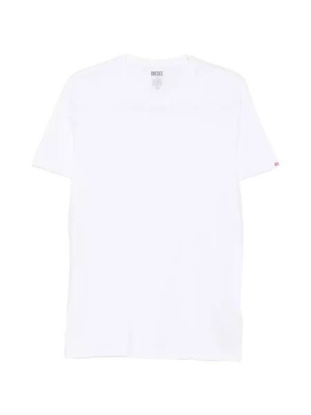 Tricou Diesel cu autograf alb