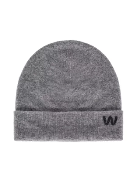 Czapka Weekend Max Mara z kaszmiru szara